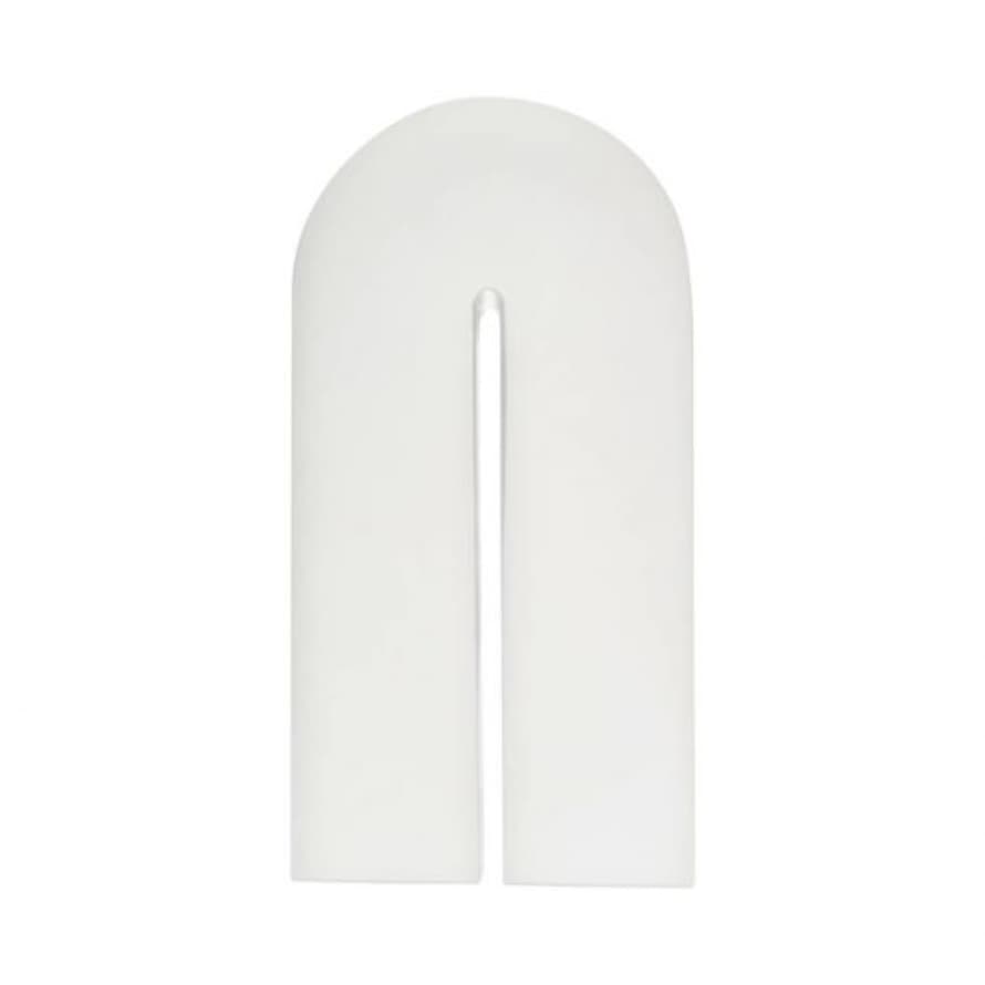 Hubsch Frosted Glass Depolied Bookend