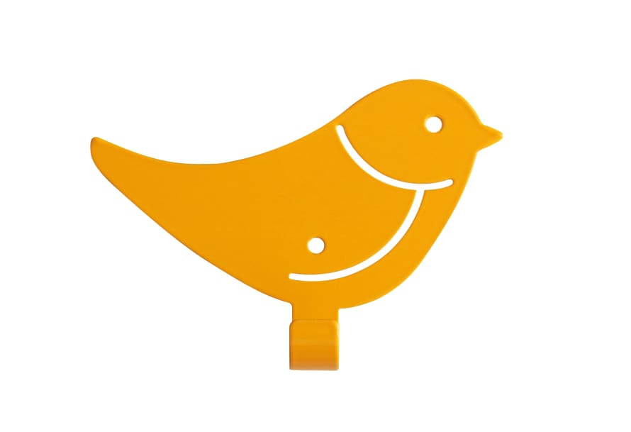 Marnelly Sweden  Wall Hook Robin Yellow