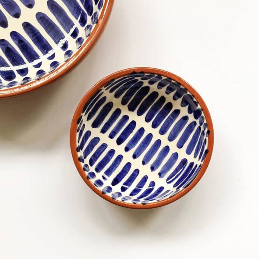 Casa Cubista Mini ceramic bowl - Blue 