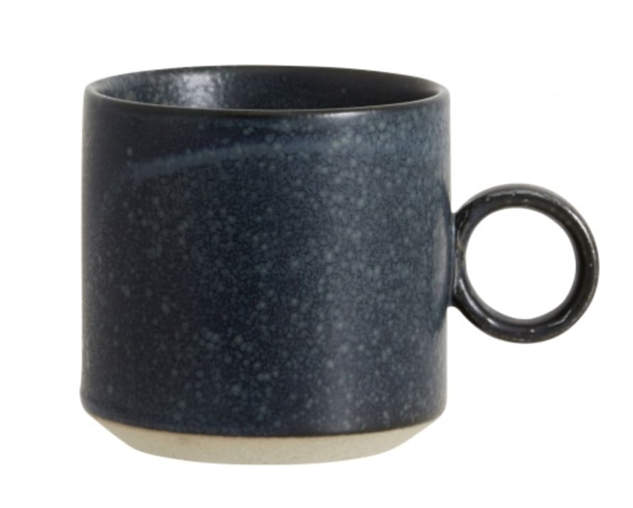 Nordal Dark Blue Cup With Handle