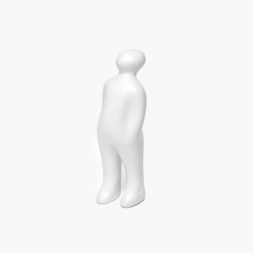CORES DA TERRA The Visitor MIni Sculpture - 01 White