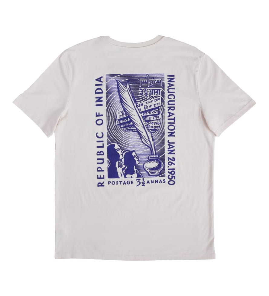 Piilgrim Postage T-Shirt - Ecru 