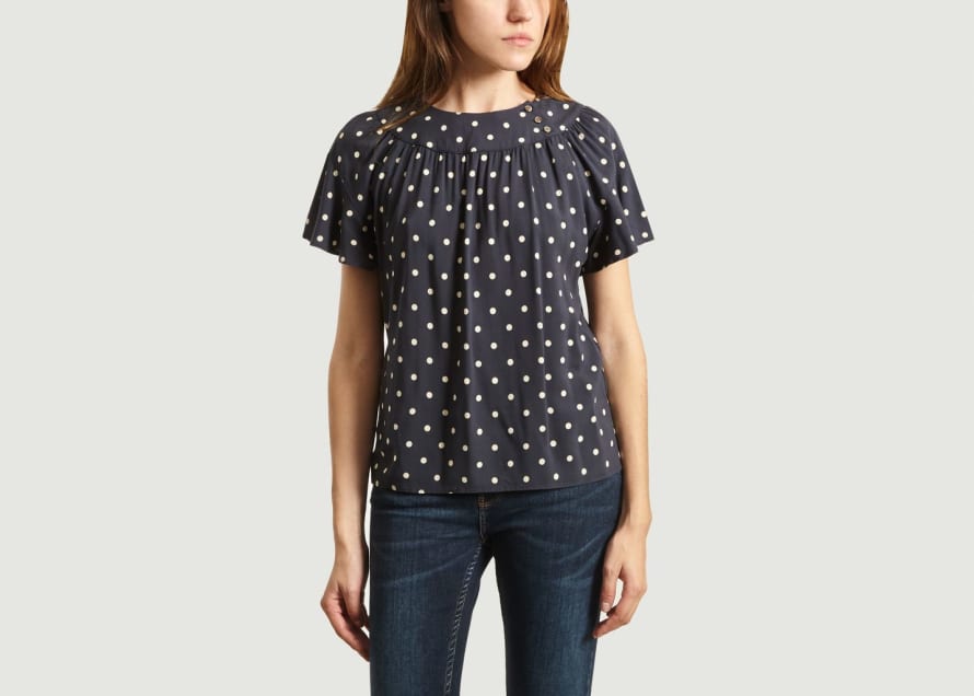 Bellerose Multicolor Amoke Polka Dots Pattern Blouse