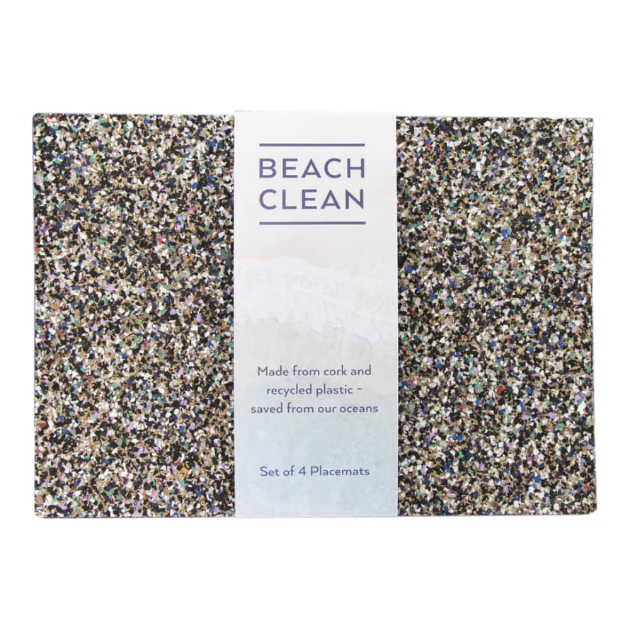 LIGA Beach Clean Rectangle Placemats Set of 4