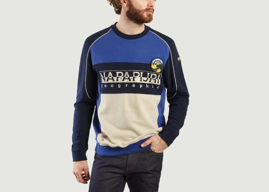 Napapijri Medieval Blue Bishop C Sweater