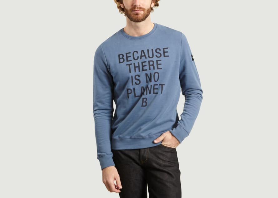 Ecoalf Ocean Blue San Diego Because Sweater