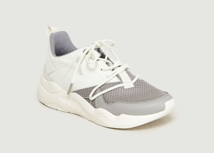 Arkk Copenhagen White and Grey Asymtrix Mesh F PRO 90 Trainers