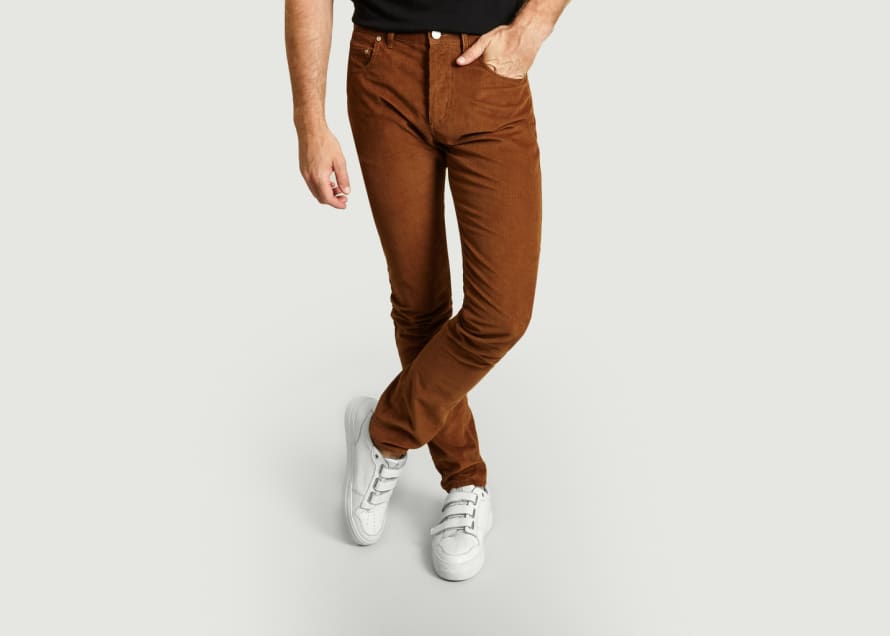 M.X MAXIME SIMOËNS Brown Corduroy Trousers