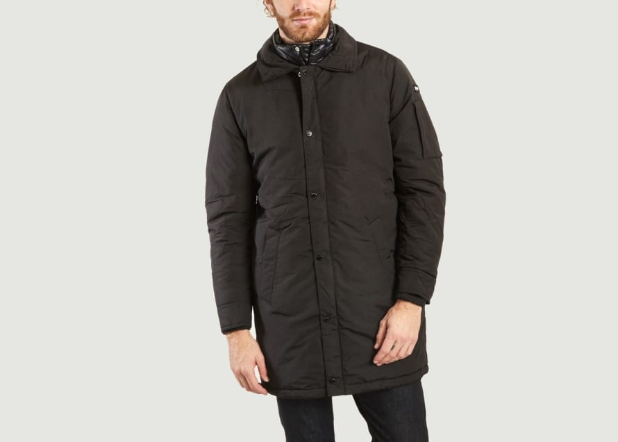 Schott NYC Navy Blue Xstan Mac Parka