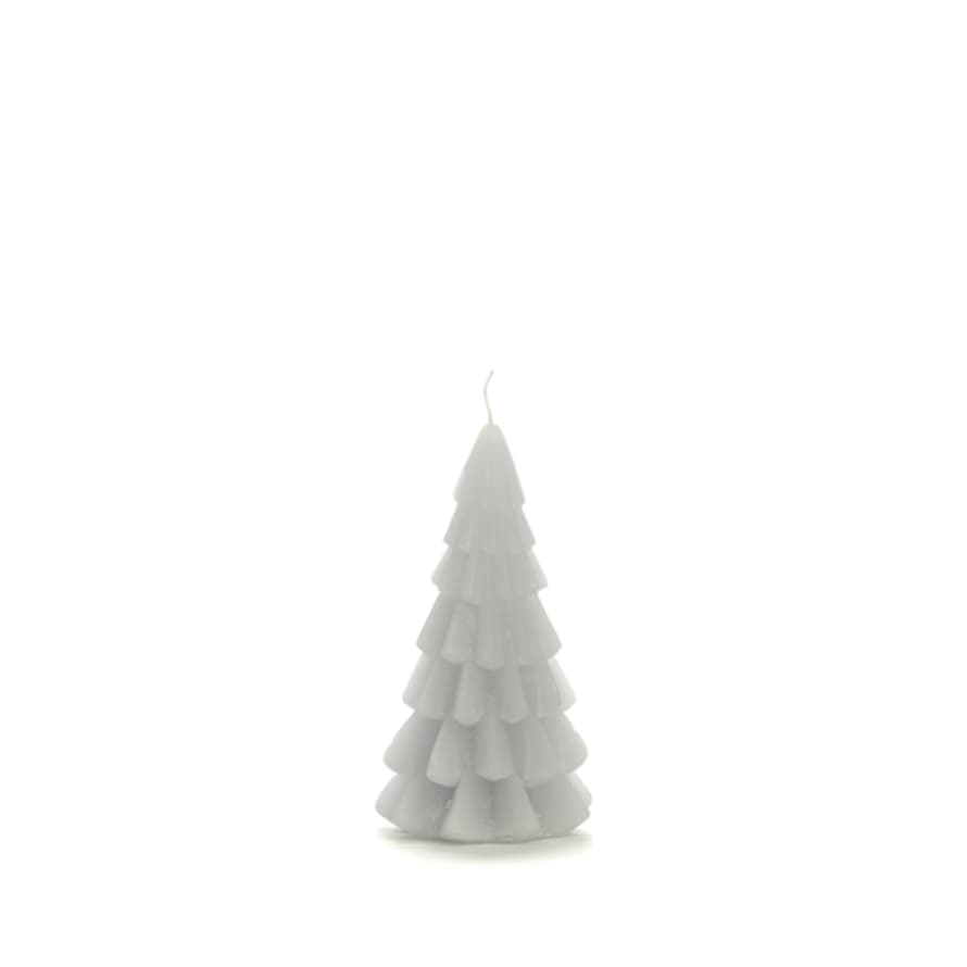 Rustik Lys Christmas Tree Candle - Cool Gray 