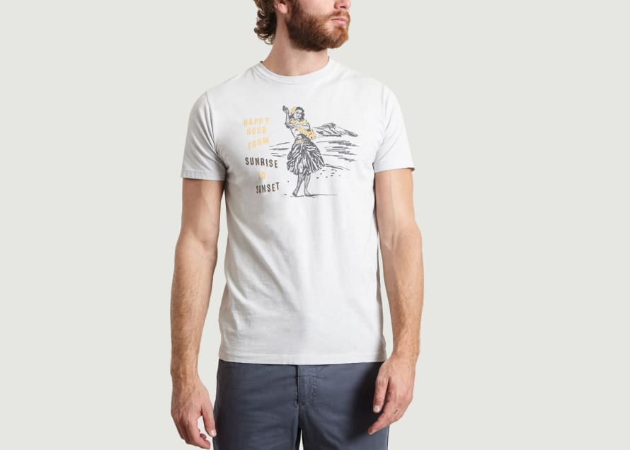 Hartford Grey Happy Hour T Shirt