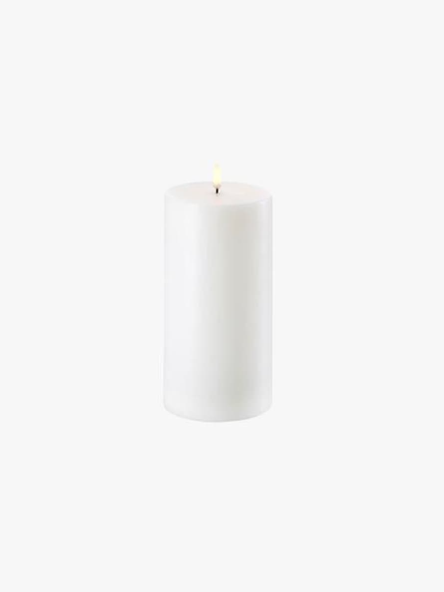 UYUNI LIGHTING Led Pillar Candle 5.8 X 10.1 Nordic White
