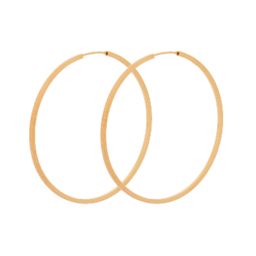 Pernille Corydon Orbit Hoops Gold 