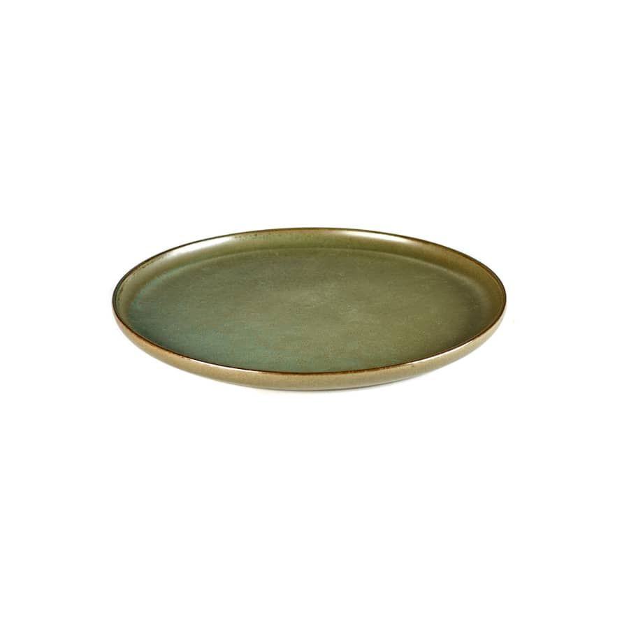 Sergio Herman for Serax Surface - Dessert Plate (24cm) Camo Green - 4 Pieces