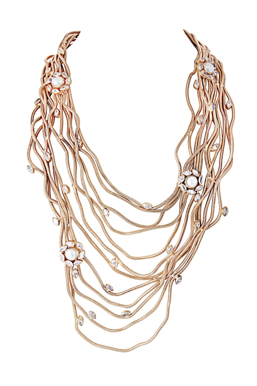 Atelier Mon Bianca Mist Multiline Necklace
