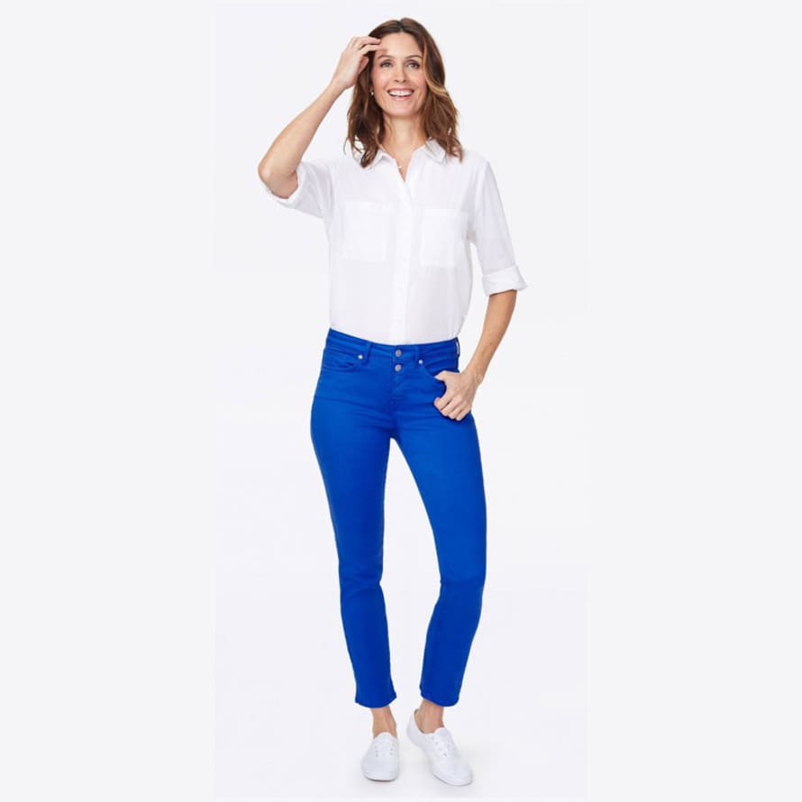 NYDJ Sheri Slim Jeans Blue Harbour Mfozsa 2827