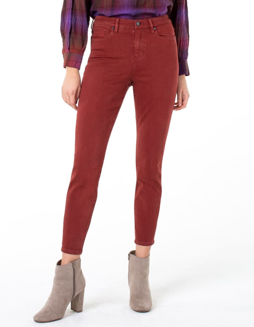 Liverpool Cherrywood Jeans Abby High Rise Skinny