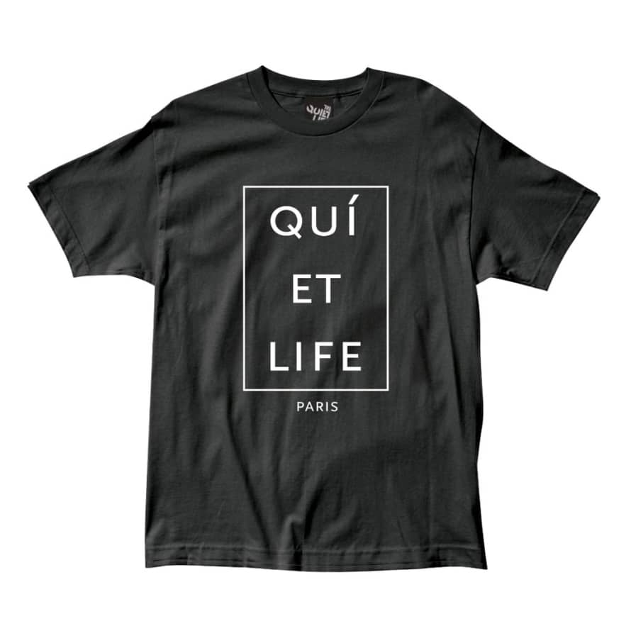 The Quiet Life Paris Tee Black
