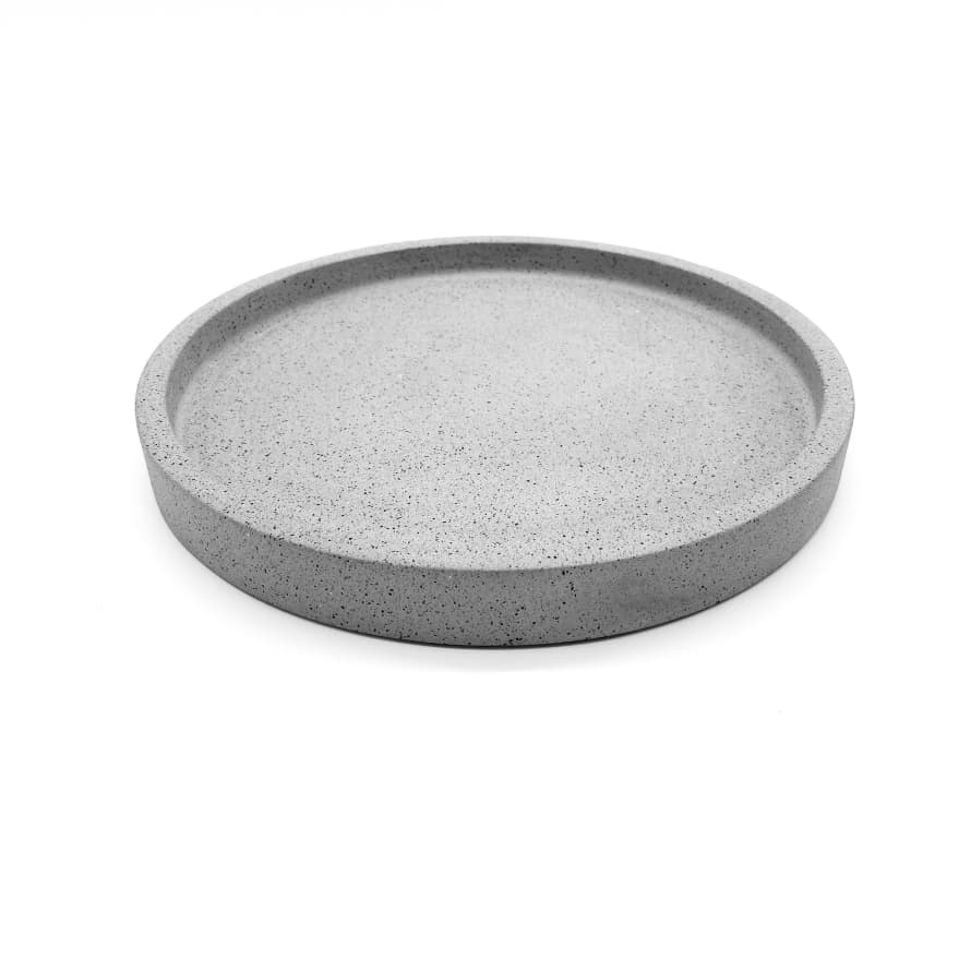 Manzo design Grey Granite Tray