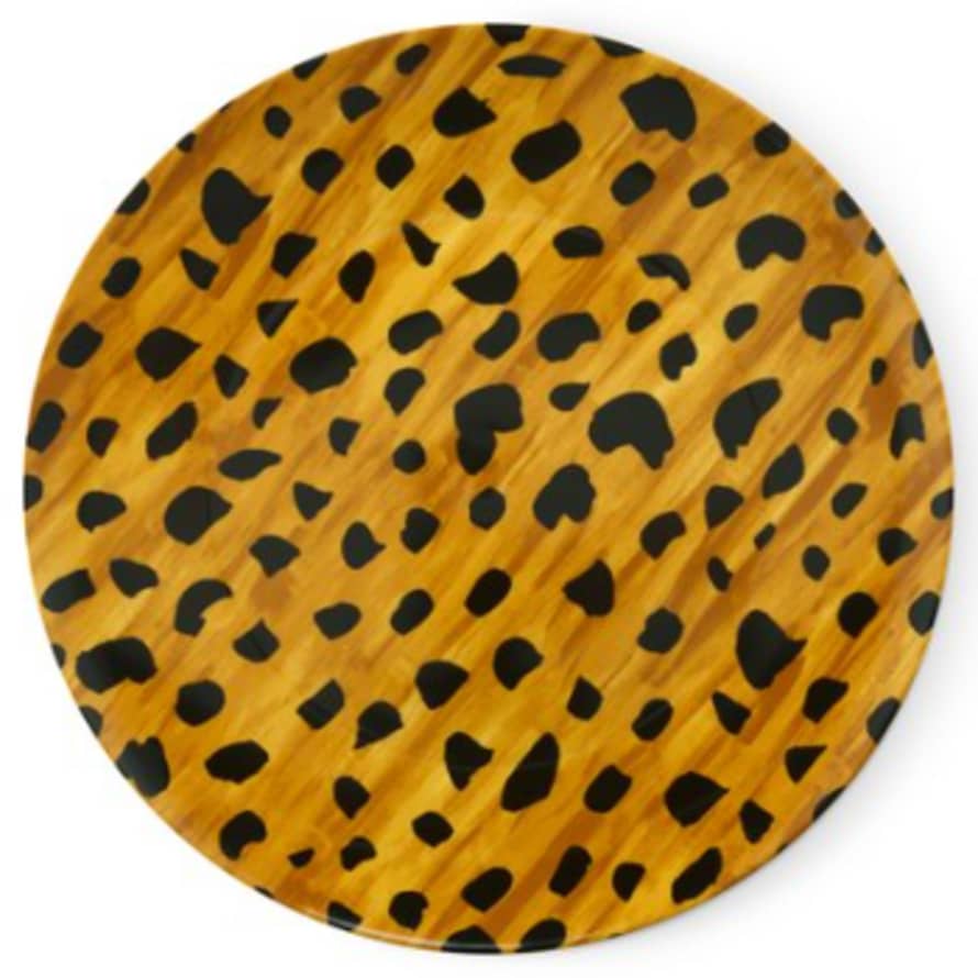 Fabienne Chapot Cheetah Serving Plate 
