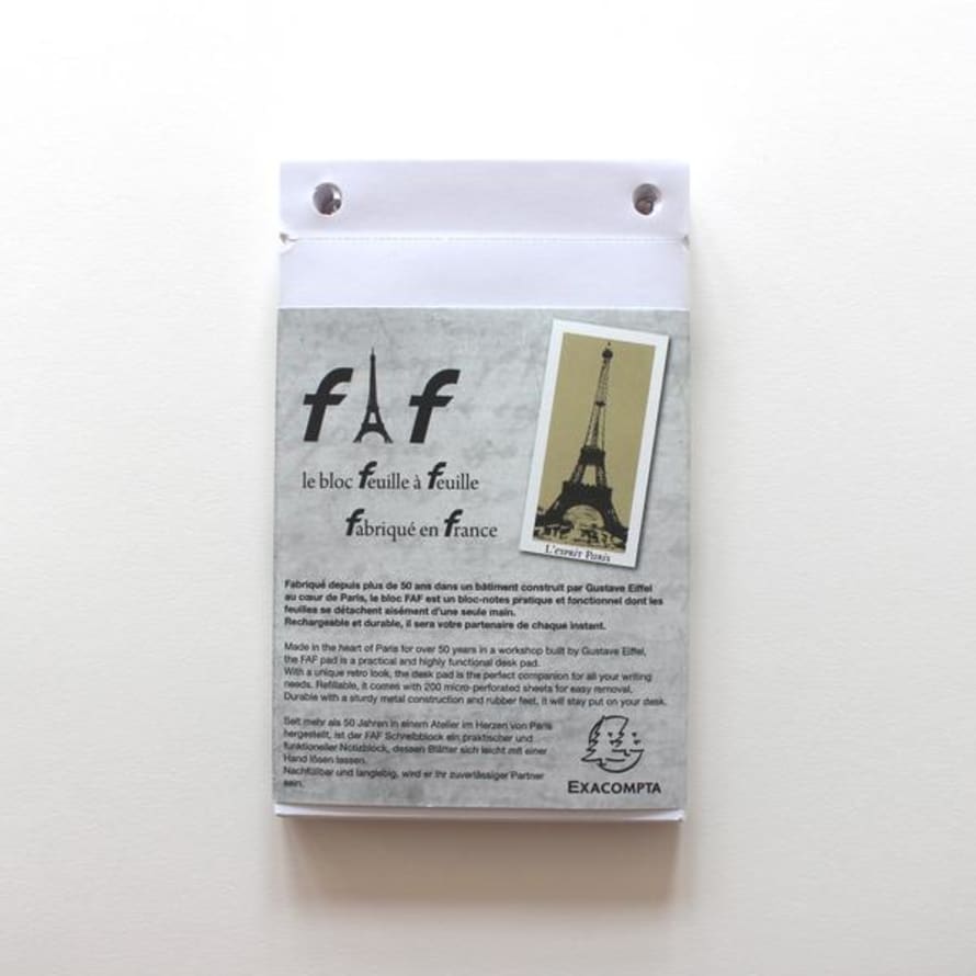 Meticulous Ink Faf Pad Refill Plain Paper - Small