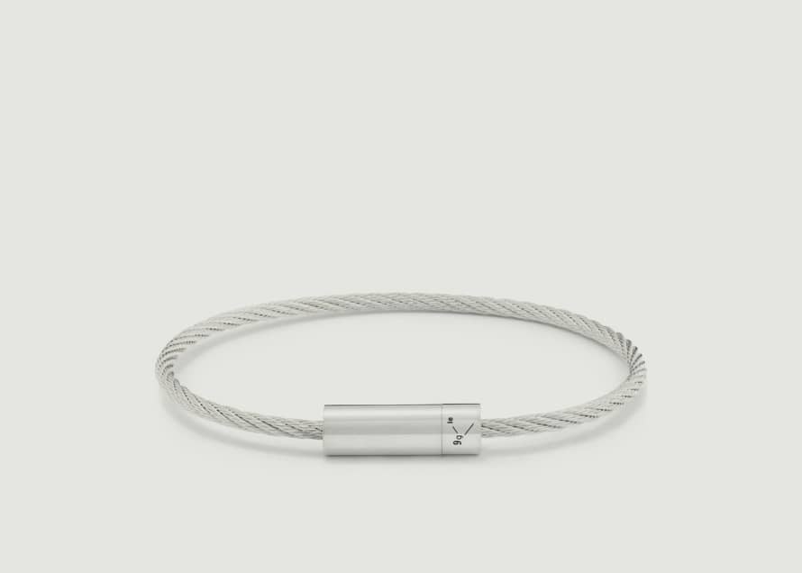 Le Gramme Double Cable Bracelet 925 Silver