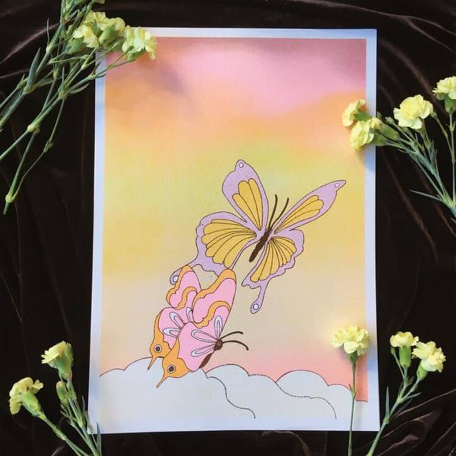 Hannah-Michelle Butterfly Print