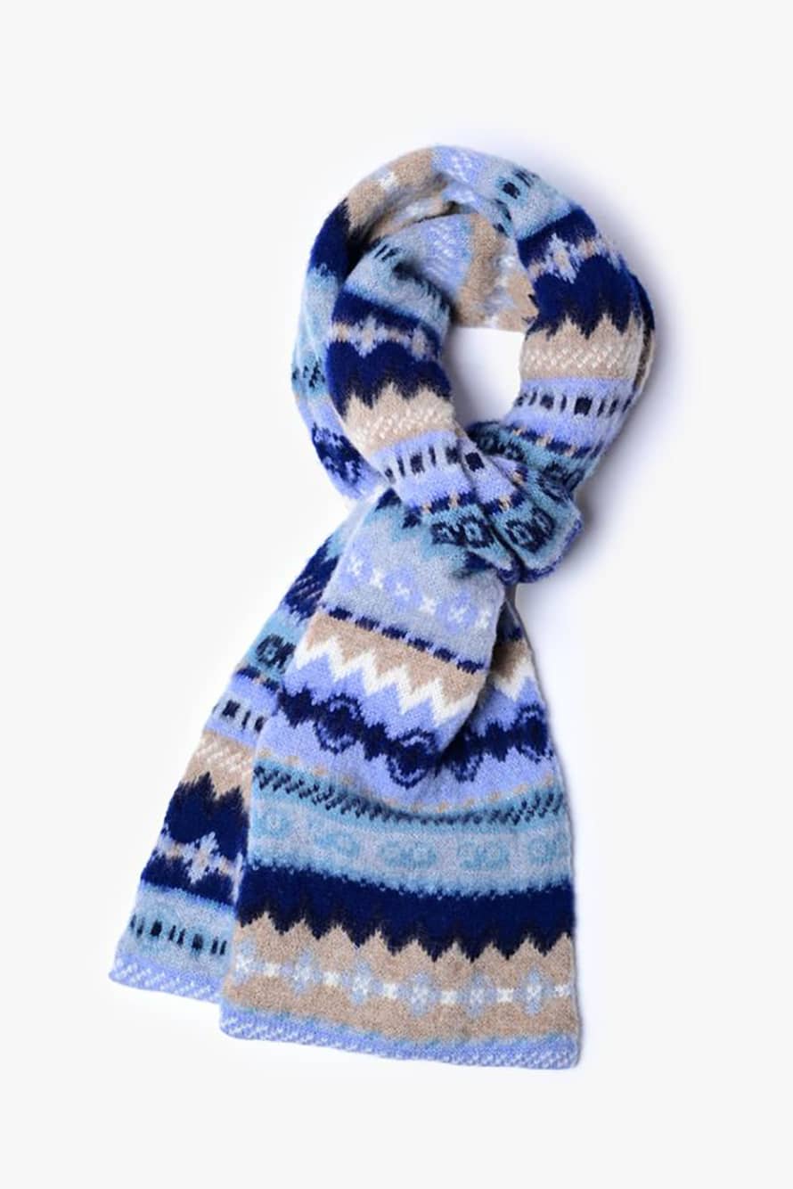 Howlin' Acid Navy Moskow Discow Scarf