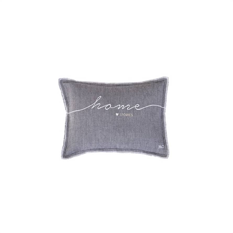 Scottie & Russell Grey Home Stories Cushion