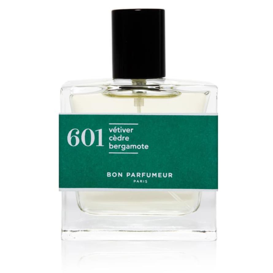 Bon Parfumeur 30 ml Eau De Parfum 601 Vetiver, Cedar and Bergamot 30 ml