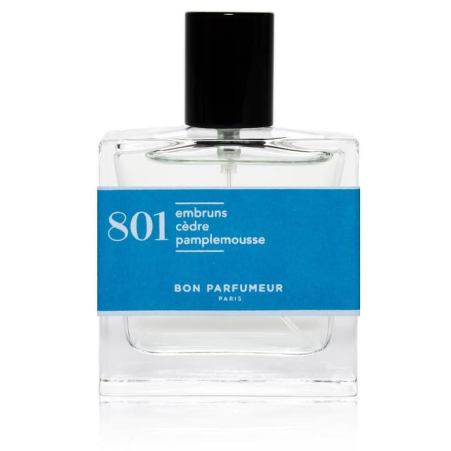 Bon Parfumeur 30 ml Eau De Parfum 801 Sea Spray, Cedar and Grapefruit
