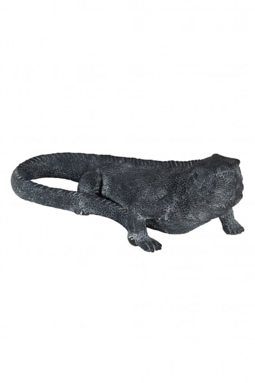 The Home Collection Black Iguana Deco