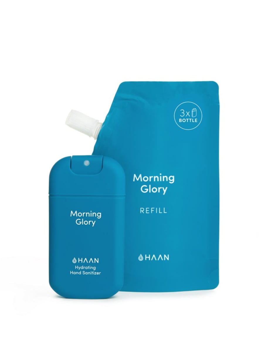 HAAN Refill Pocket Sanitizer + Morning Glory Pouch 100ml