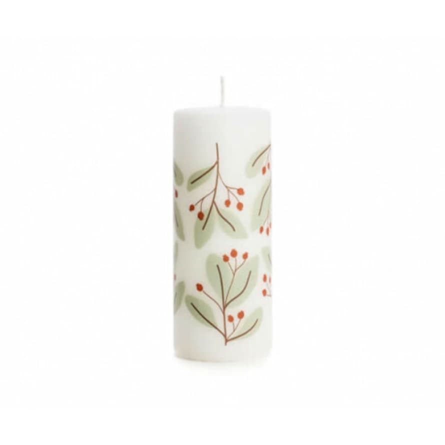 Rustik Lys Candle Twig green, By Kimmi