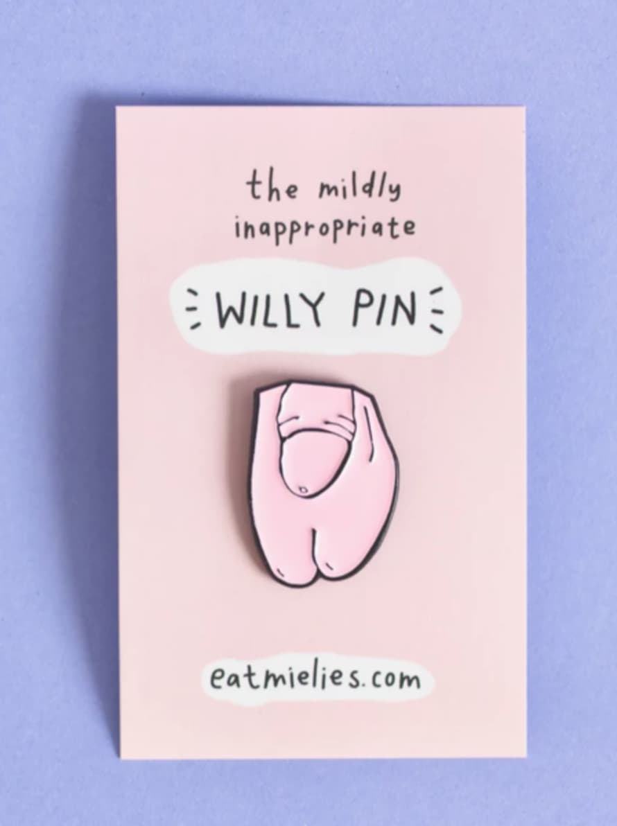 Eat Mielies Willy Roze Pin