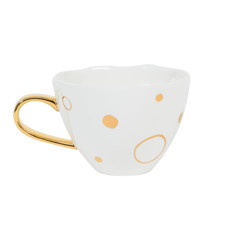 Urban Nature Culture Good Morning Cup With Golden Circles in Gift Pack - Special Edition
