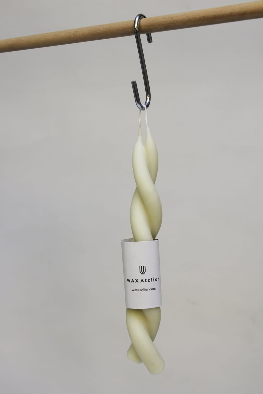 Wax Atelier Twisted Candle Mothers Milk