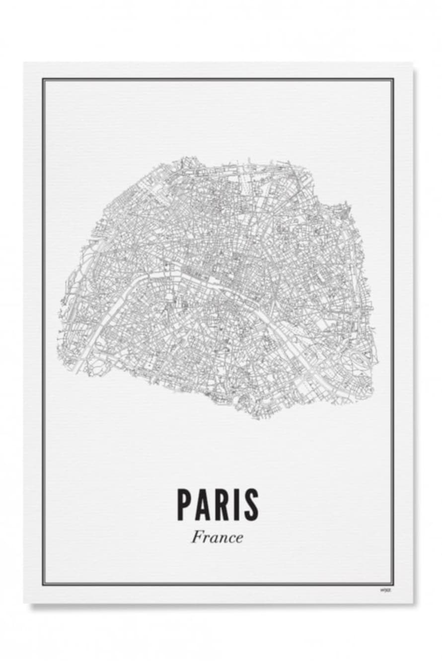 WIJCK. Paris City Print