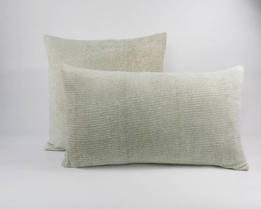 Indigo & Wills Grey Hal Design Velvet Cushions