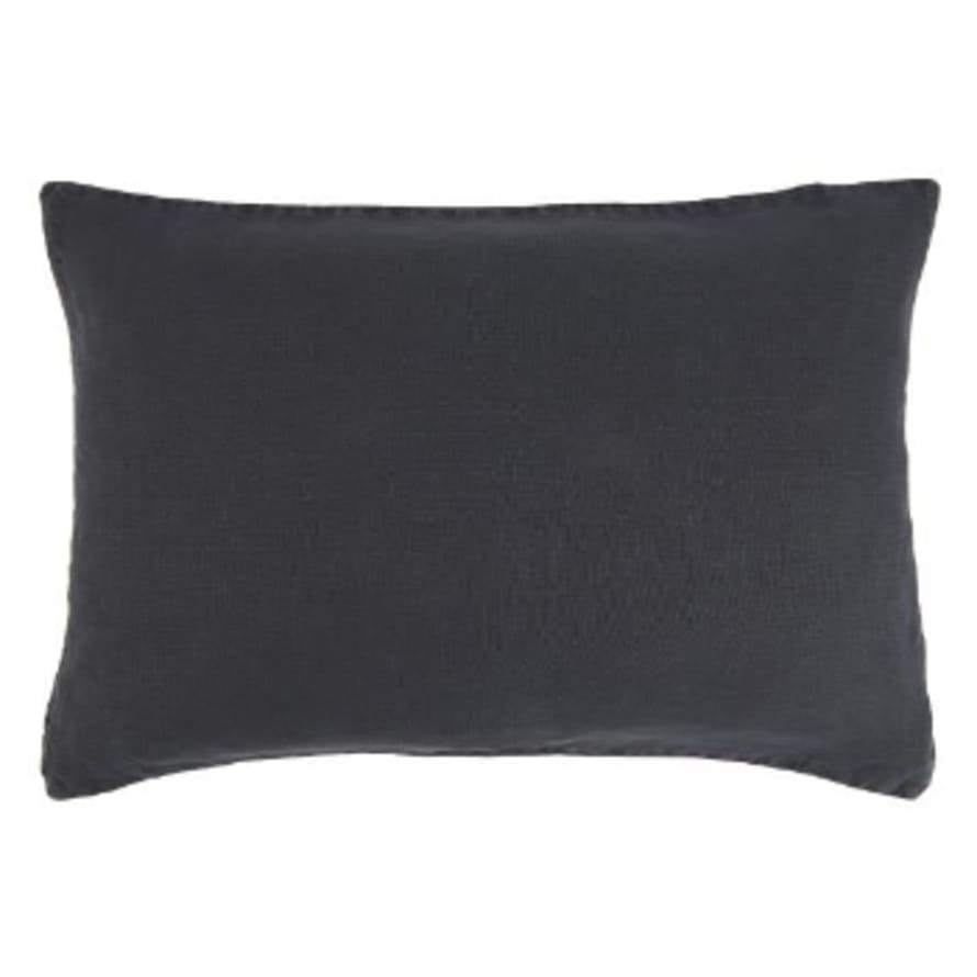 Ib Laursen Linen Cushion 40x60cm in Navy Blue