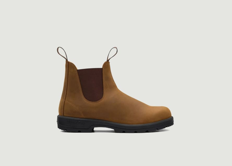 Blundstone Brown Crazy Horse Classic Chelsea Boots