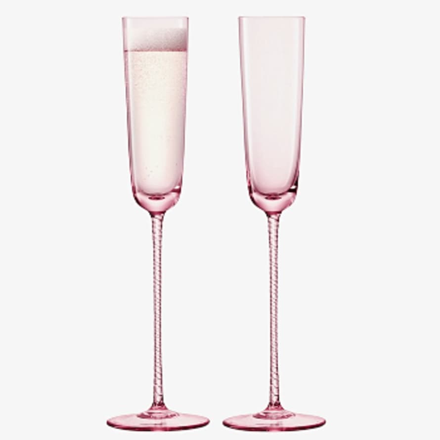 LSA International Theatre Flute Champagne Glass - Set of 2
