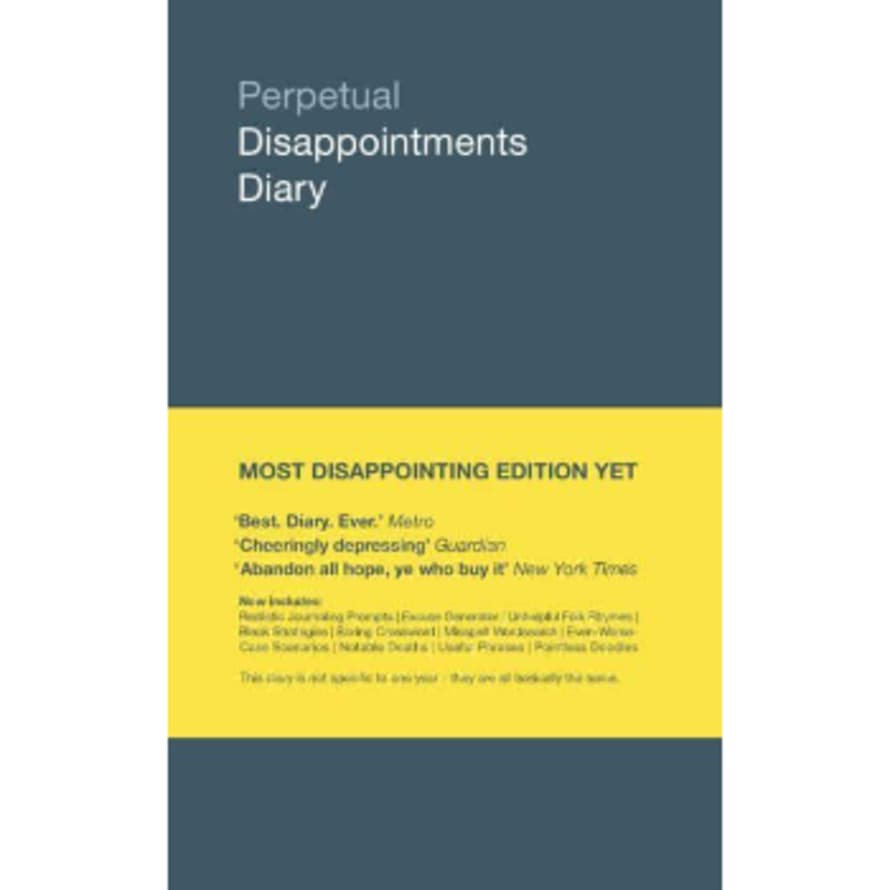 Nick Asbury Perpetual Disappointment Diary Book