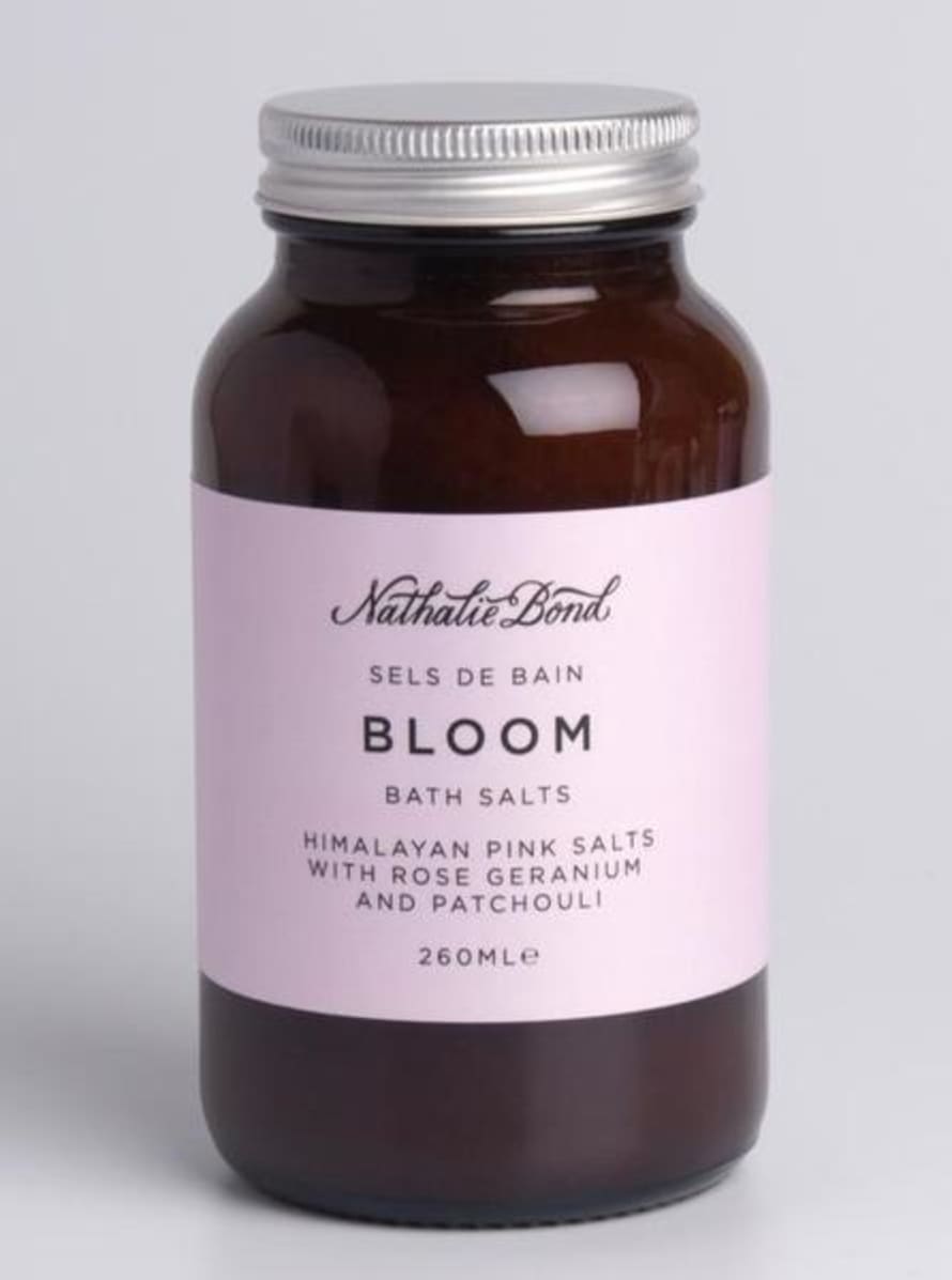 Nathalie Bond Organics 120ml Bloom Organic Bath Salts