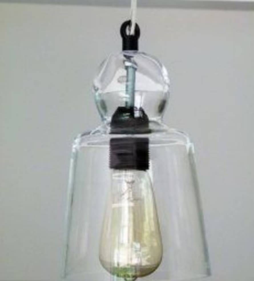 Pomax Glass  Hanging Lamp