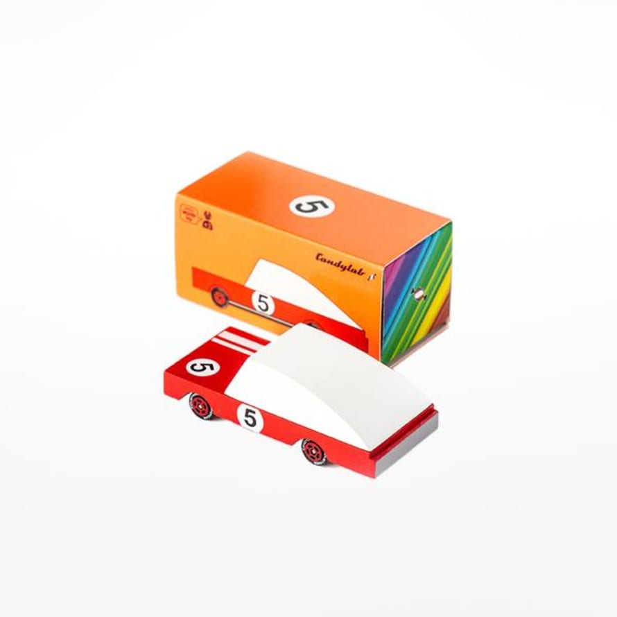 Candy Lab/ Little Concepts Red Racer 5 Toy Car