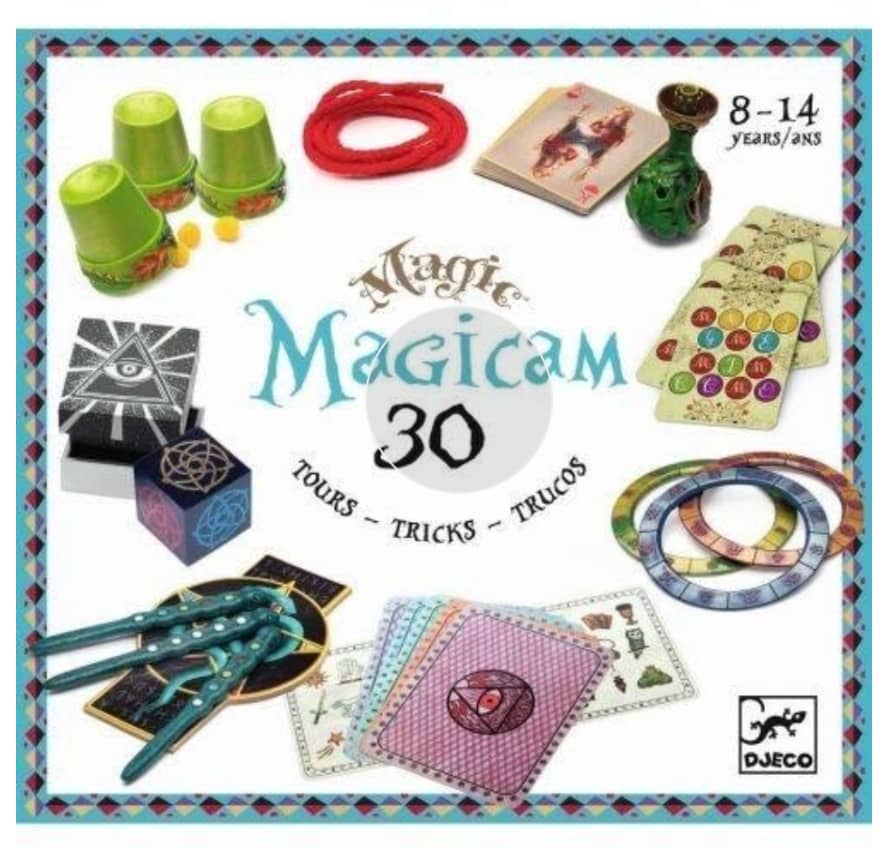Djeco  Magic Magicam Big 30 Tricks Box Set Age 8-14 
