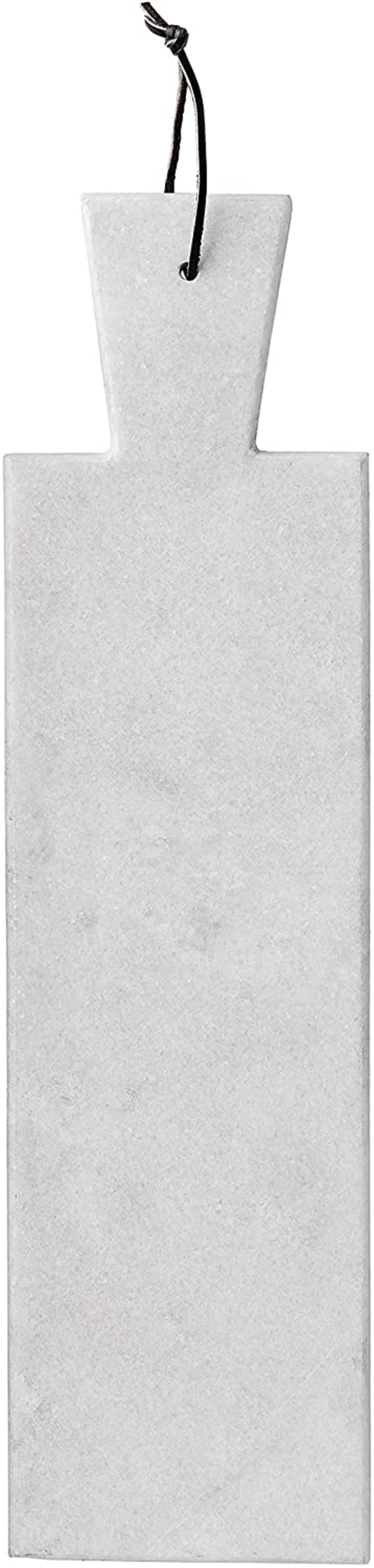 Bloomingville Marble Cutting Board with Strap, White