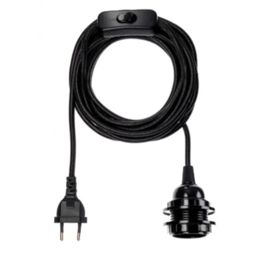 Opjet Paris Black Cable Suspension - Black Socket 