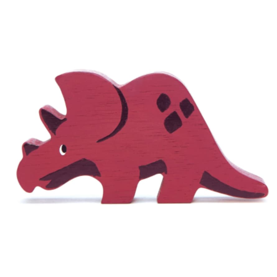 Tender Leaf Toys Wooden Triceratops Toy